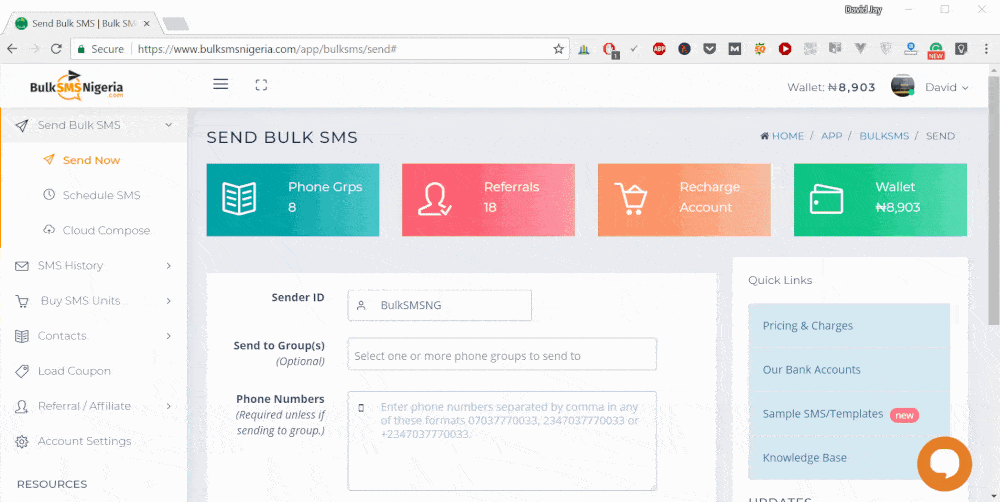 How to Send Bulk SMS in Nigeria